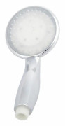 LED Duschhuvud Hög Turbotryck 7 Färger Lampor Temperatursensor Badvattenspruta