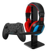 EgoGear - Grundpaket SBP30 - Hörlurar - Kontroller - Ställ för Nintendo Switch, Switch OLED, PS3 och PC