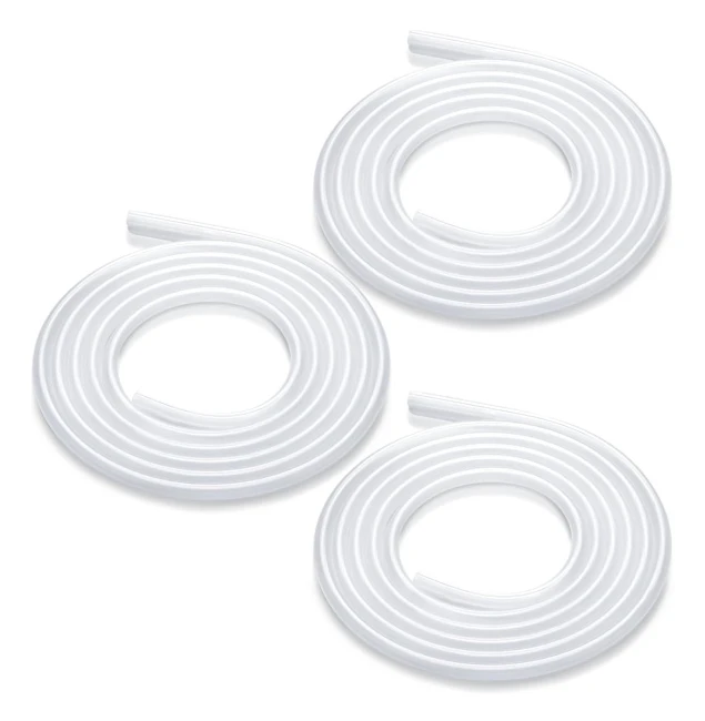 Högkvalitativt, helt nytt 3-pack 2 meter Lavemang Kit Ersättningsdel Silikon Lavemangslang Livsmedelsgodkänd Kolonrengöringstillbehör för