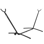 Hängmattehållare, Robust Design, Stöder Upp Till 220 kg, Svart