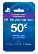 Sony PlayStation Network Card (50 Euro) Videospel Presentkort