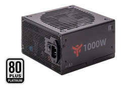 ITEK PBI1000 Strömförsörjning 1000W 80Plus Platinum ATX 3.1 Modulerbar för PC