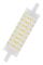 Osram SUPERSTAR LED-lampor Varmvitt 2700 K 15 W R7s E