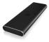 ICY BOX IB-183M2 SSD-inkapsling Svart M.2