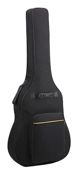 Gitarrväska, Vattentåligt Material, Justerbara Axelremmar,Akustisk 38 39 tum