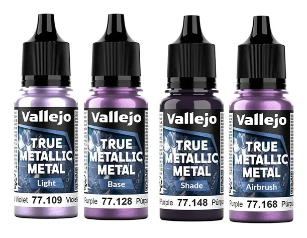Vallejo TMM 77.255 Ametist Lila Färgset