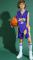 Kobe Bryant Nr.24 Basketlinne Set Lakers Uniform för Barn Tonåringar W y Lila Lila XS (110-120CM) Lila XS (110-120CM) Purple XS (110-120CM)