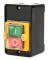AC220V/380V Push Button Switch, Waterproof Power Control Push Button Switch with Housing, Control Button with Bottom Housing Machine Switch