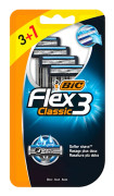 BIC BIC Flex 3 Class rakhyvel. Blisterförpackning 3+1
