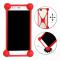 Coque Bumper - PH26 - HTC Wildfire E2 Plus - Stötdämpande - Silikon - Röd