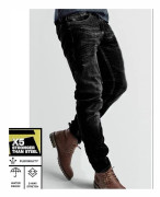 CRUISER V2 WP DARKNIGHT CE 17092A BOBBER MC JEANS BLK