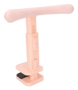 Påminnelse om sittställning Höjdjusterbar Skrivställningspåminnare med Klämma 15-21cm rosa