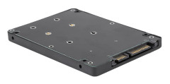 Mini Pciem SATA SSD till 2,5-tums SATA-adapter Externt bärbart hårddiskfodral (Svart) (Ingår inte svart
