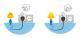 LogiLink PA0151 dimmer Monterbar Vit