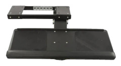 Musplattform, Justerbar Ergonomi, 360° Rotation,svart