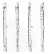 1500W R7s 254mm Halogenlampor, 4-pack