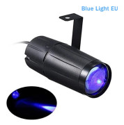 5W LED Vit Stråle Pinspot Ljus Spotlight Super Stark Lampa Bal Blue EU