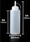 6 pcs 8 oz Spice Bottle, Sauce Bottles, Plastic