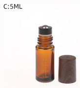 5ml/10ml Glasrullflaskor TJOCKA Roll On-flaskor med rullkula