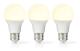 Nedis LBE27A601P3 LED-lampor Varmvitt 2700 K 4,9 W E27 F