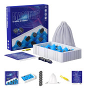 #Magnetic Chess Game Fun Board Game Magnetic Game Magnetic Effect Set#
