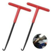 Exhaust Spring Hook 2 Pcs Spring Hook Remover Spring Hook Removal Tool for Motorcycle Exhaust Pipe Chainsaw Lawn Mower Brush Cutter