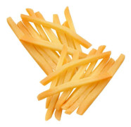 20 st Realistiska Falska Pommes Frites Modell Konstgjord Snabbmat Simulering Pommes Frites Falska Pommes Frites Festdekorationer