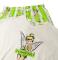 Tinkerbell Pyjamas för kvinnor/damer, kortärmad, lång pyjamasuppsättning M Vit/ White/Green M