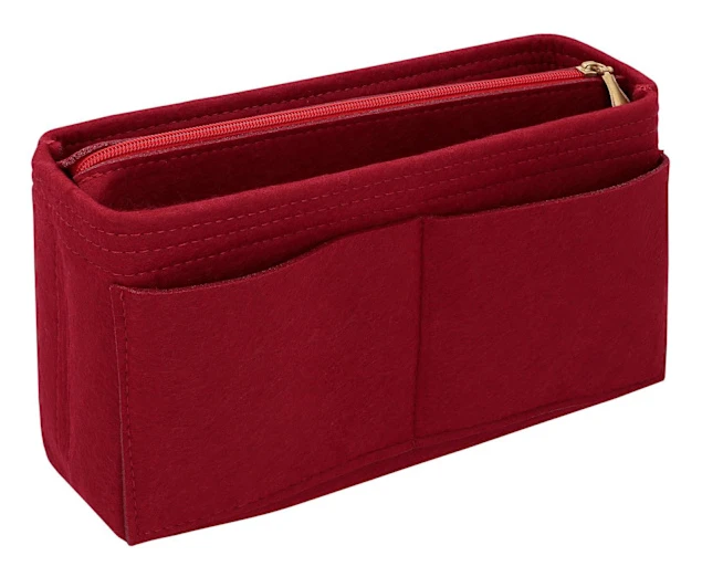 2x Bag Inserts, Red - Small Red Red Small