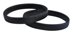 2st Herr Elastisk Ärmhållare Armband Svart Elastisk Stål Skjortstrumpa för Polerat Utseende