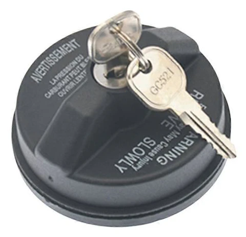 För Chrysler Town Country 2003-2019 Låsande Bränsletanklock 5278655AB Bil Bränsletanklock Låsande med 2 Nycklar Biltillbehör