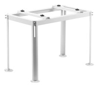 Markstativ för luftvärmepump/AC - Minisplit golvstativ - Justerbart - Antivibrerande - Maxlast 200 kg - För 9000–18000 BTU - Kraftigt