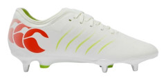 Canterbury Herr Phoenix 2.0 Team Fotbollsskor för Mjukt Underlag 6.5 White/Orange 6.5 UK