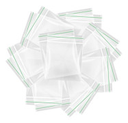 Gripseal-påsar (40 x 40 mm, 100-pack) Slitstark Zip Lock | Mångsidiga små genomskinliga påsar för matförvaring, smycken och mer