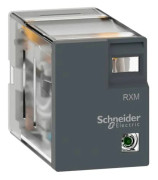 Minirelä för instick Schneider Electric RXM4LB2ED 4 x växlare 48 V/DC 10 st
