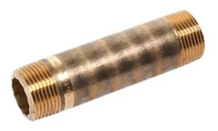 PURAFIT nipprör 2x200 mm silikonbrons blyfri