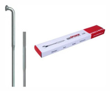 Cn Ekrar DB454 2.0-1.8-2.0 rostfritt stål 296 mm silver + nipplar 144 st
