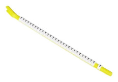 TE Connectivity STD02W-5 märkclips, tryckt, ytterdiameter 1–1,80 mm (939726-000)