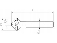 Fanar försänkare DIN 335-C 90"*10,4 HSS