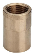 Viega övergångsmuff muff 22 mm x 12" rödmässing