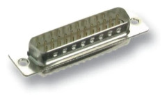 EFB Elektronik 28653.1, Dsub 9-pin, Grå, Tenn, 1 styck