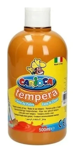 Carioca temperafärg CARIOCA KO027/07 500ml ljusbrun /170-2356/