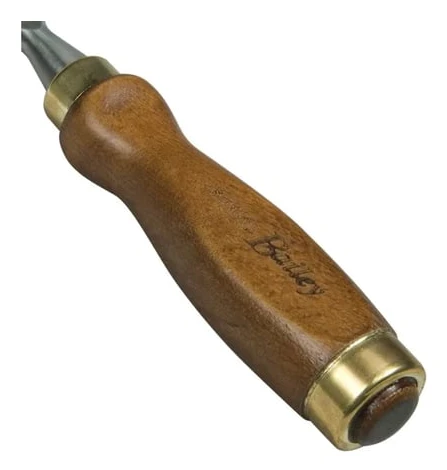 Stanley 2-16-387, Stämjärn för träsnideri, Fasad kant, Kolstål, Trä, Trä, 15 mm