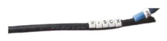 TE Connectivity 880874-000, Svart, Vit, 300 styck, 1 mm, 1,4 mm