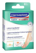 Liktornsplåster Hansaplast 6,8x1,9 cm vit med salicylsyra – osteril