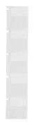 Brady A62-3-427, Transparent, Vit, Vinyl, Matt, -70 - 70 ° C