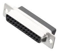 MH Connectors MHDBC25-SS 2101-0190-13 D-SUB stiftlist 180°, polantal 25, crimp, 1 st