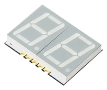 TRU COMPONENTS SMD LED gulgrön 13 mcd till Tocifret display