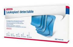 Plåster Leukoplast Detectable blå (ass. storlekar)