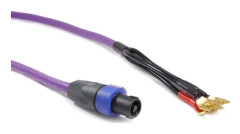 Kabel Melodika Widly - Speakon 1,5 m lila